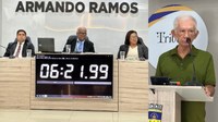 14ª Sessão Ordinária: participação do Sr. Everaldo Carneiro na Tribuna Livre