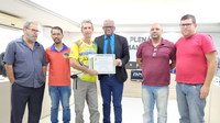 Associação de Radioamadores de Conceição do Coité - ARCCO recebe placa de Moção de Aplausos