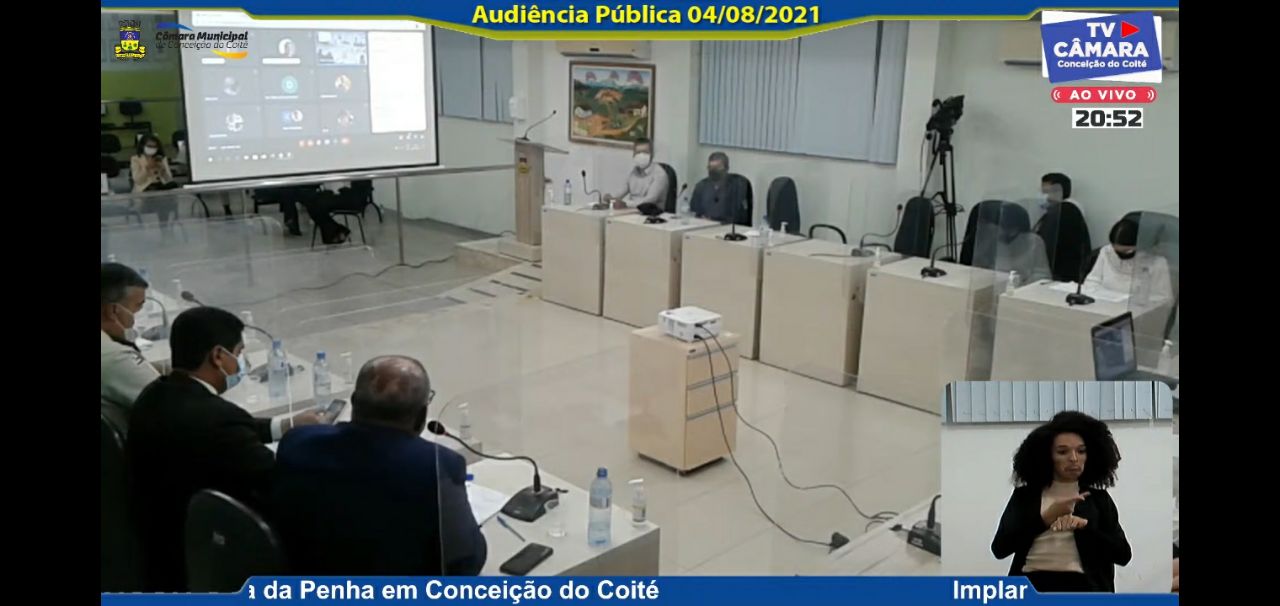 Audiência Pública referente a implantação da Ronda Maria da Penha 