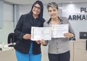 Coletivo de Mulheres Artistas Coiteenses recebe placa de Moção de Aplausos