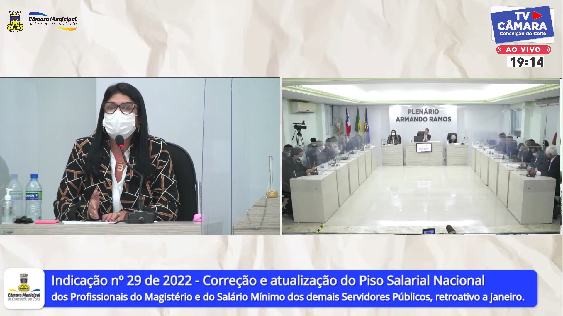 Correção do Piso Nacional dos Profissionais do Magistério é discutida na Câmara