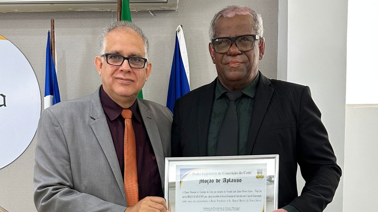 Moção de Aplauso: 75 anos da Igreja Assembléia de Deus em Coité 
