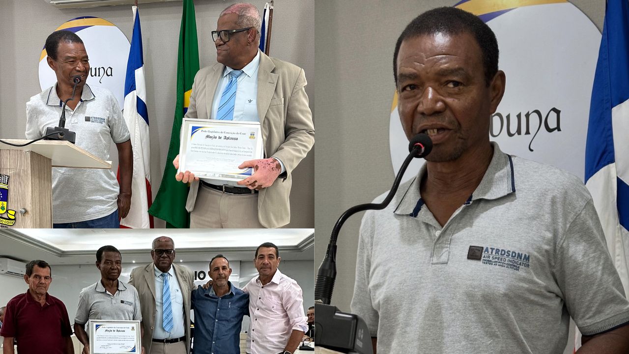 Moção de Aplauso: Sr. Lourival Julião - Alcoólicos Anônimos Coité