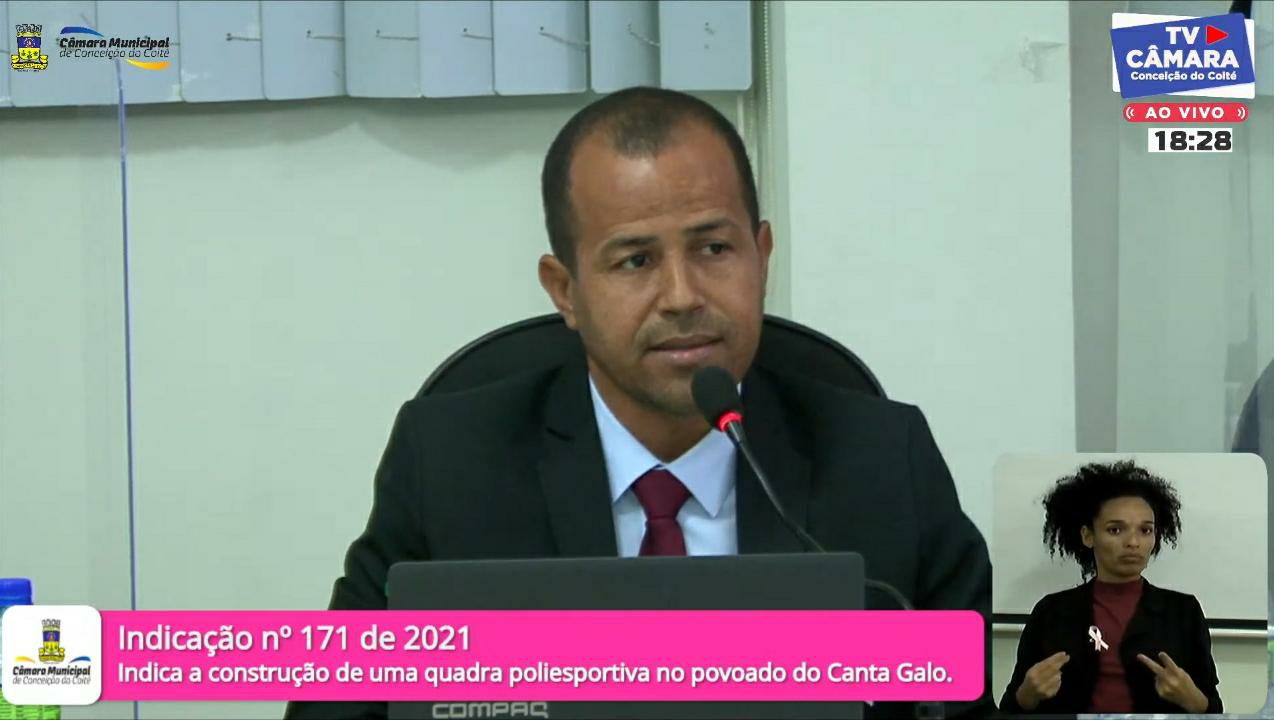 Quadra poliesportiva no povoado de Canta Galo é sugerida na Câmara
